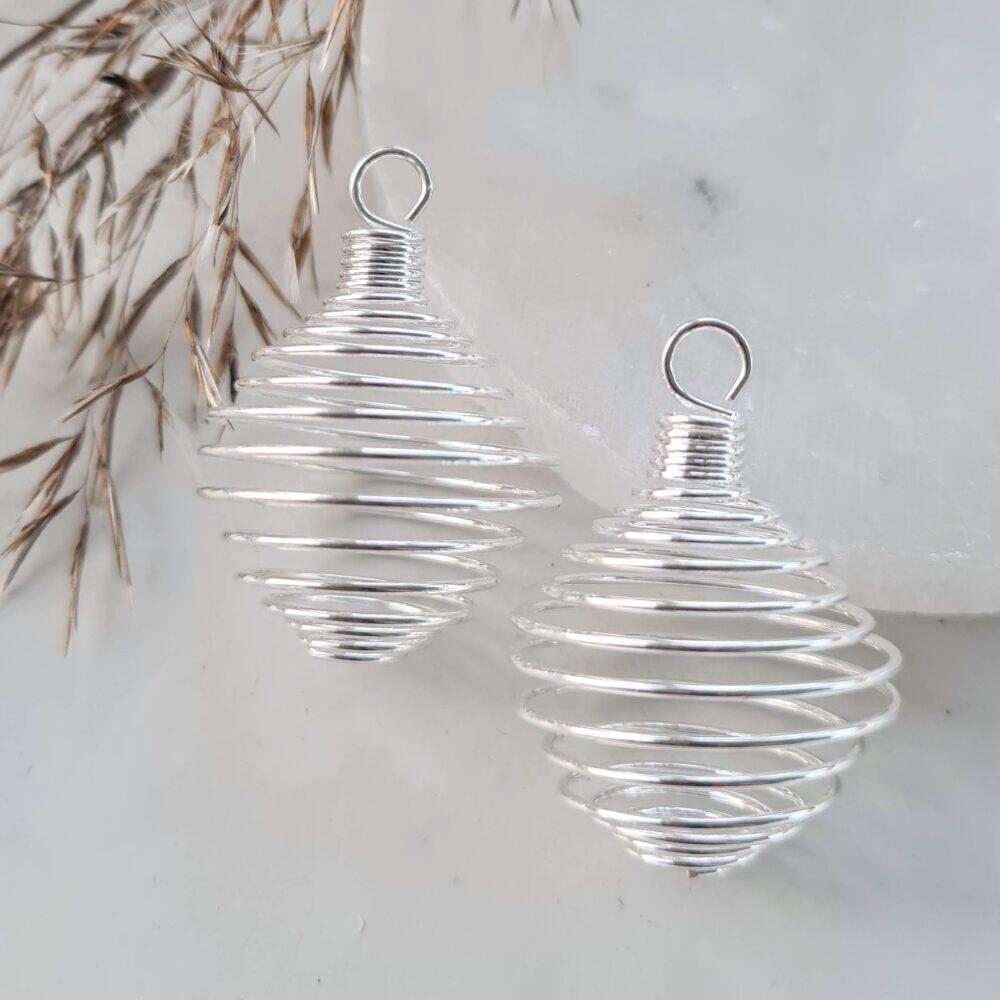Spiralhänge - silver