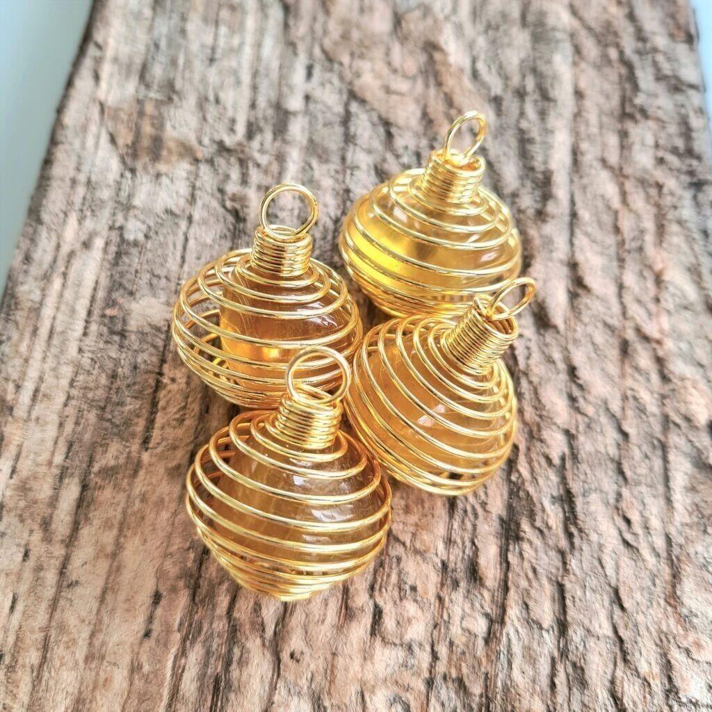 spiralhänge med gul fluorit