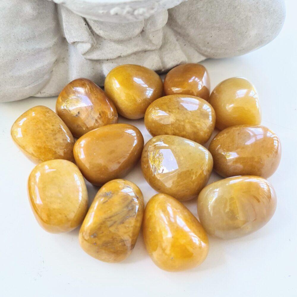 Aventurin gul trumlad