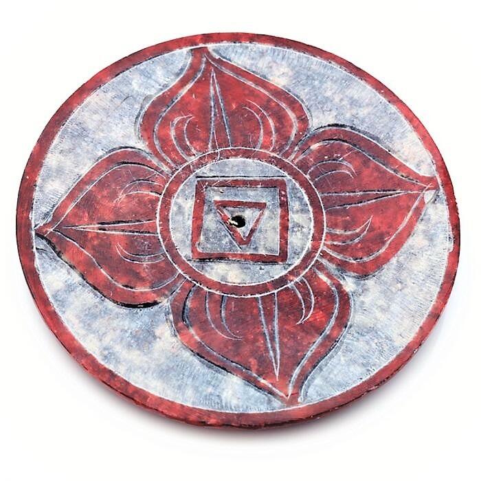 täljsten platt röd