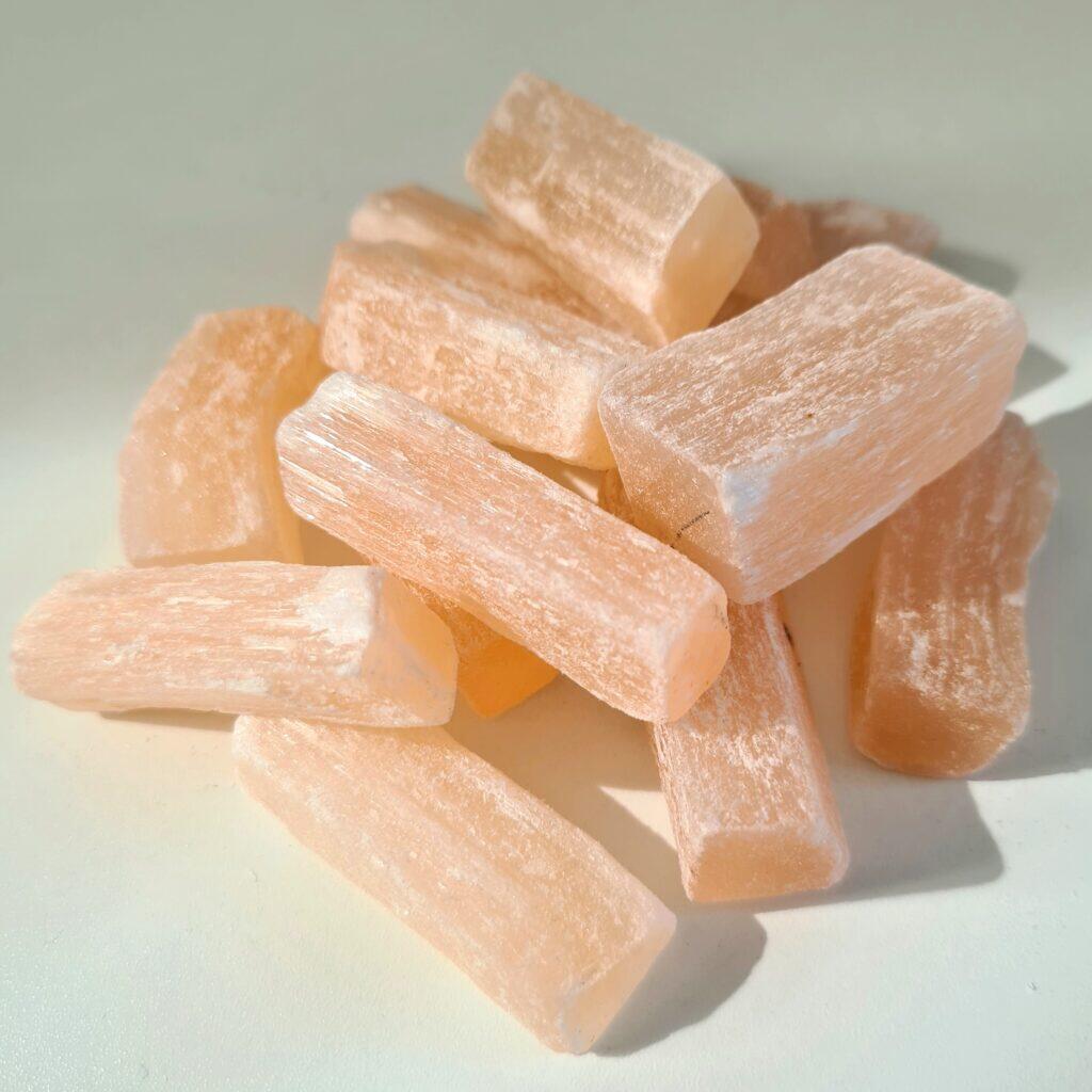 Selenitstav orange liten