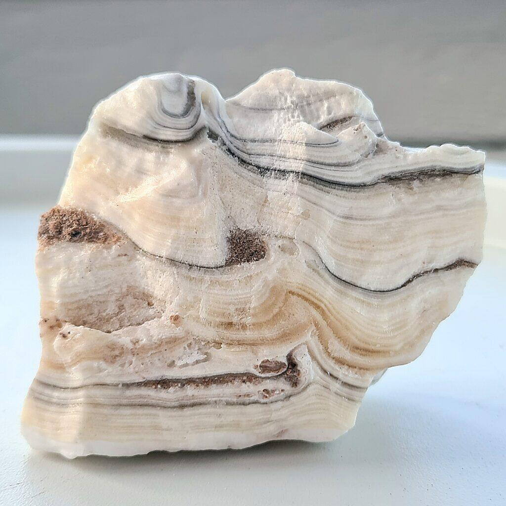 Zebra Kalcit - stor rå #1