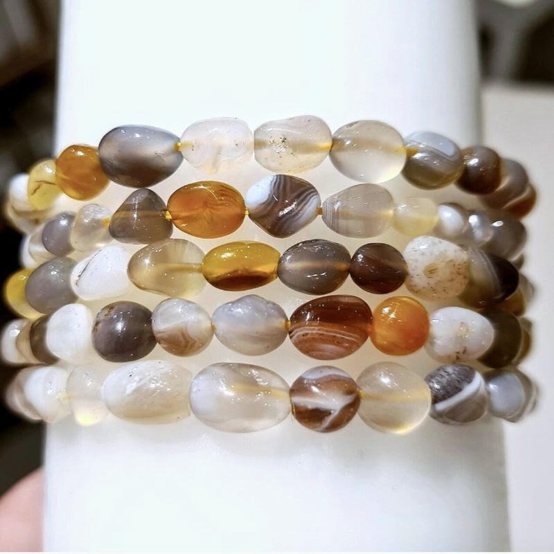 Armband - Botswana Agat