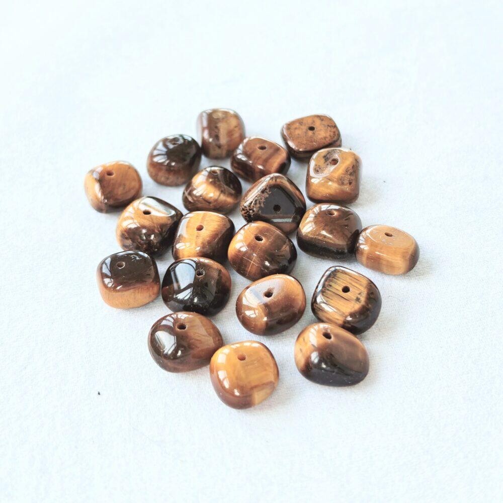 Tigeröga pärlor fri form